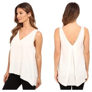 👠THEORY Narcyz Modern Georgette Silk Top